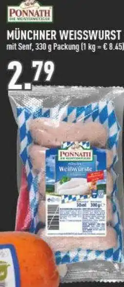 Marktkauf Ponnath münchner weisswurst Angebot