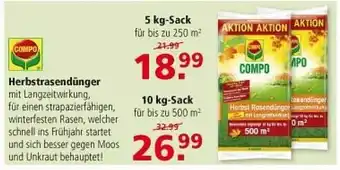 Multi Markt Compo herbstrasendünger Angebot