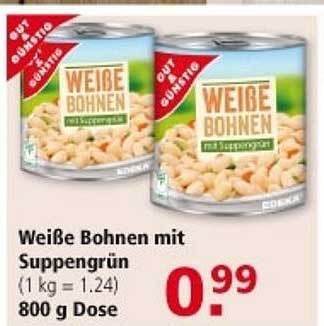 Multi Markt Weiße bohnen mit suppengrün Angebot