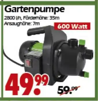 Wreesmann Gartenpumpe Angebot