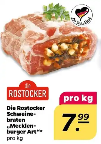 NETTO Die Rostocker Schweinebraten Mecklenburger Art Angebot