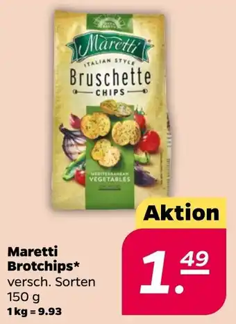 NETTO Maretti Brotchips 150 g Angebot