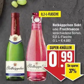 Scheck-in-Center Rotkäppchen sekt oder fruchtsecco Angebot