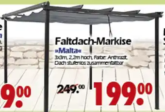 Wreesmann Faltdach Markise Malta Angebot