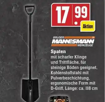 Scheck-in-Center Mannesmann spaten Angebot