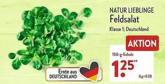 Aldi Nord Natur liebling feldsalat Angebot