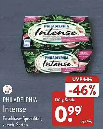 Aldi Nord Philadelphia intense Angebot