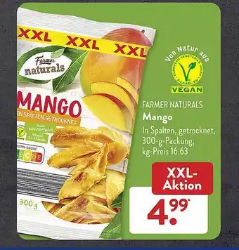 Aldi Süd Farmer naturals mango Angebot