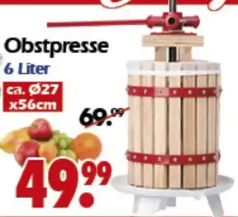 Wreesmann Obstpresse 6L Angebot