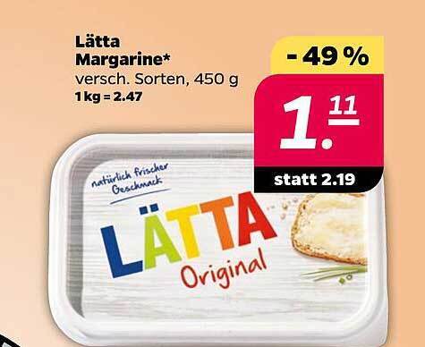 Lätta margarine Angebot bei NETTO