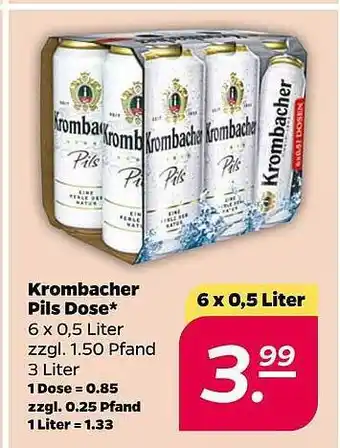 NETTO Krombacher pils dose Angebot