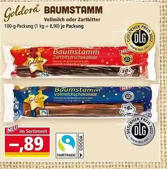 Norma Goldora baumstamm Angebot