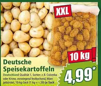 Norma Deutsche speisekartoffeln Angebot