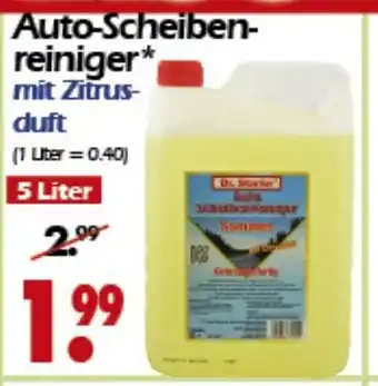 Wreesmann Auto Scheibenreiniger mit Zitrusduft 5L Angebot