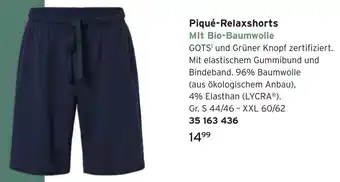 Tchibo Piqué Relaxshorts Angebot