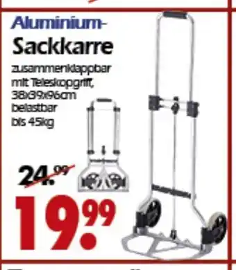 Wreesmann Aluminium Sackkarre Angebot