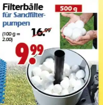 Wreesmann Filterbälle für Sandfilterpumpen 500g Angebot