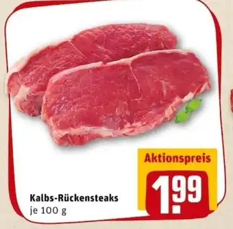 REWE PETZ Kalbs Rückensteaks 100g Angebot