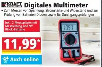 Norma Kraft Werkzeuge Digitales Multimeter Angebot