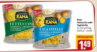 REWE PETZ Rana Fettuccine oder Tagliatelle 250g Angebot