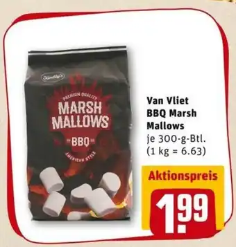 REWE PETZ Van Vliet BBQ Marsh Mallows 300g Angebot