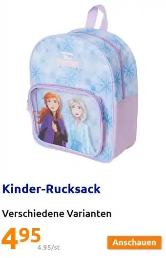 Action Kinder Rucksack Angebot