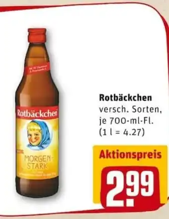 REWE PETZ Rotbäckchen 700ml Angebot