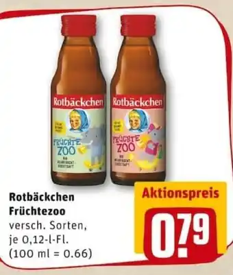 REWE PETZ Rotbäckchen Früchtezoo 0,12L Angebot