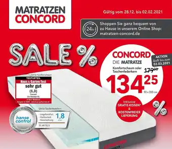 Matratzen Concord Die Matratze Angebot