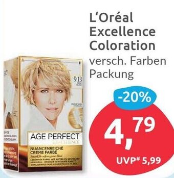 Budni L'Oréal Excellence Coloration Angebot