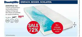 Matratzen Concord Dunlopillo Star Angebot