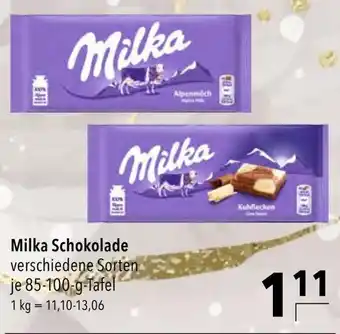 CITTI Markt Milka Schokolade 85-100g Angebot