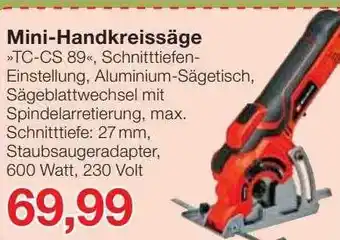 Jawoll Mini-handkreissäge Angebot