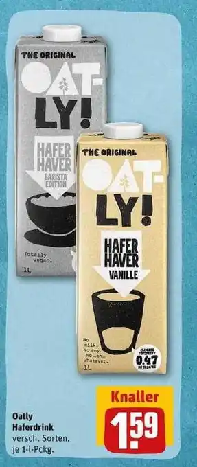 REWE Oatly haferdrink Angebot