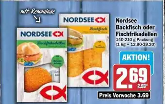 dodenhof Nordsee backfisch oder fischfrikadellen Angebot