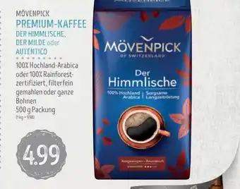 Edeka Struve Mövenpick premium-kaffee der himmlische, der milde oder auténtico Angebot