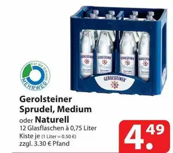 Famila Nord Ost Gerolsteiner sprudel, medium oder naturell Angebot