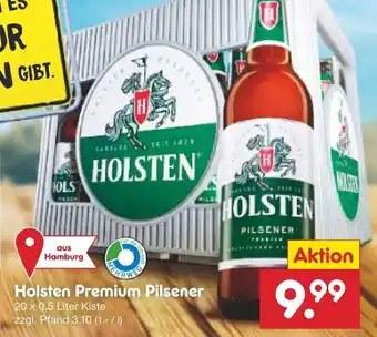 Netto Marken-Discount Holsteiner Premium Pilsener 20*500ml Angebot