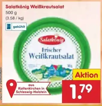 Netto Marken-Discount Salatkonig WeiBkrautsalat 500g Angebot