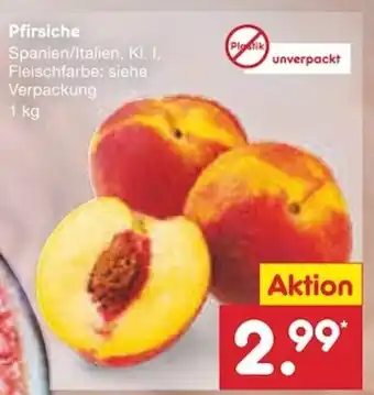 Netto Marken-Discount Pfirsiche 1kg Angebot