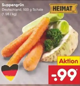 Netto Marken-Discount Heimat Suppengrun 500g Angebot