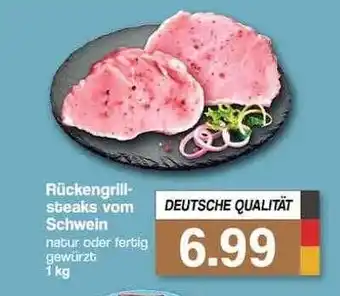 Famila Nord West Rückengrill steaks vom schwein Angebot