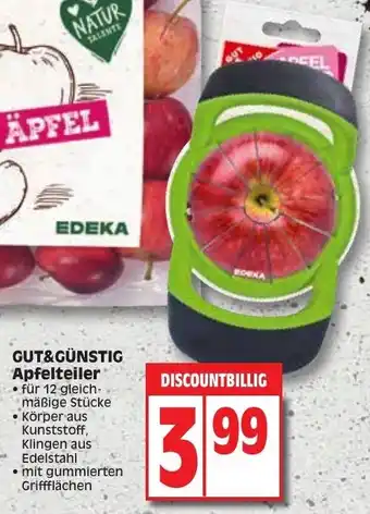 Edeka Gut & Günstig Apfelteiler Angebot
