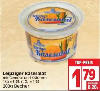 Edeka Leipziger Käsesalat 200g Becher Angebot