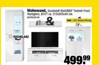 SB Lagerkauf Wohnwand Angebot