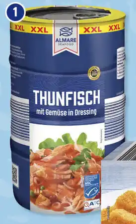 Aldi Süd Almare Thunfisch 740 g Packung Angebot