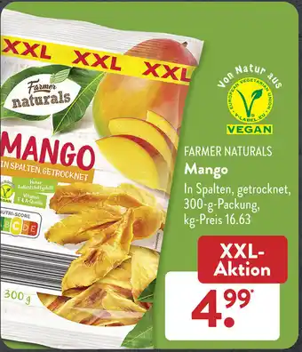 Aldi Süd Farmer Naturals Mango 300 g Packung Angebot