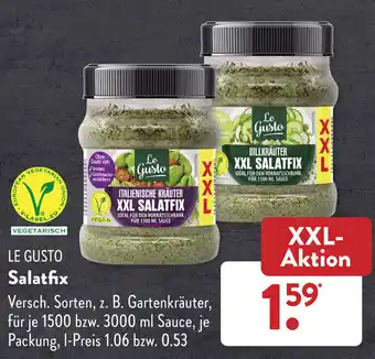 Aldi Süd Le Gusto Salatfix Angebot