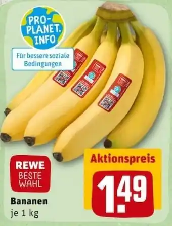 REWE City Bananen 1kg Angebot