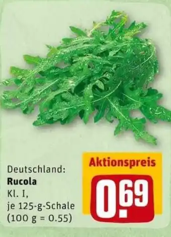 REWE City Rucola 125g Angebot